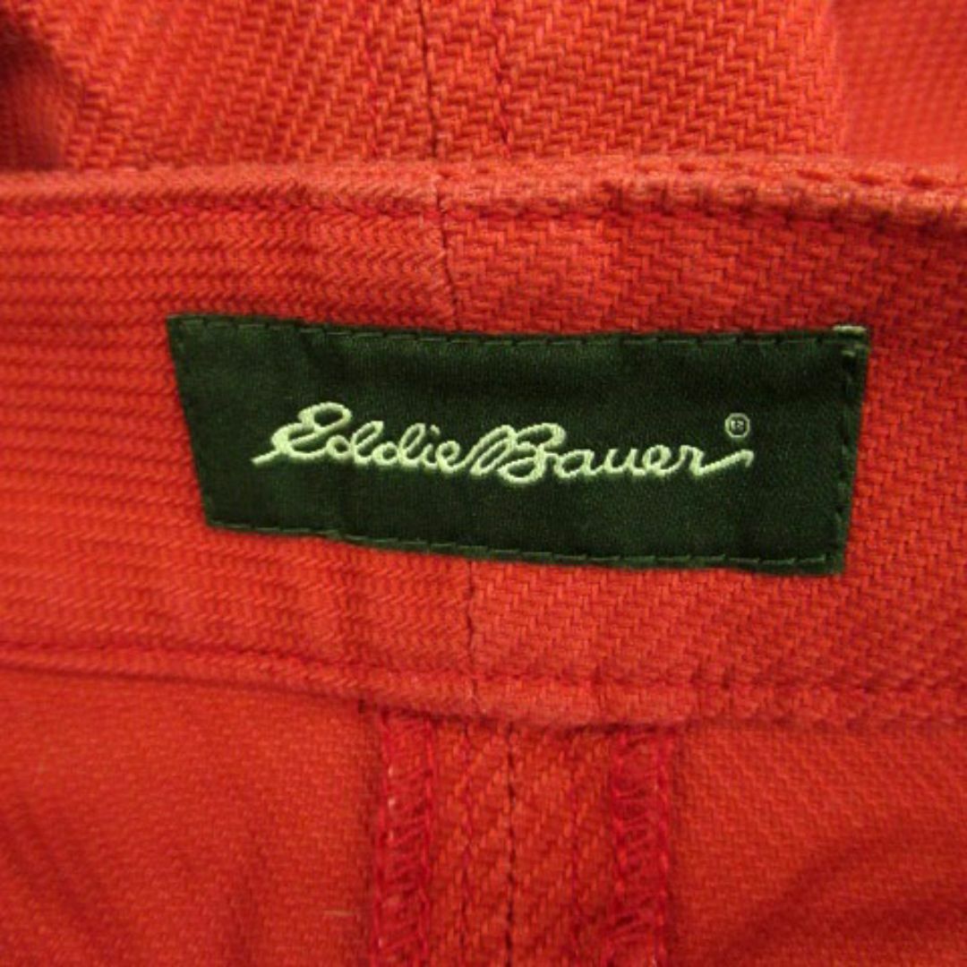 Eddie Bauer(エディーバウアー)の EDDIE BAUER フレアスカート ひざ丈 P8 赤 レッド レディースのスカート(ひざ丈スカート)の商品写真