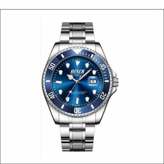 ◆ SALE ◆ 新品 BOSCH2 ミリタリー ビジネス 腕時計 ブルー 青(腕時計(アナログ))