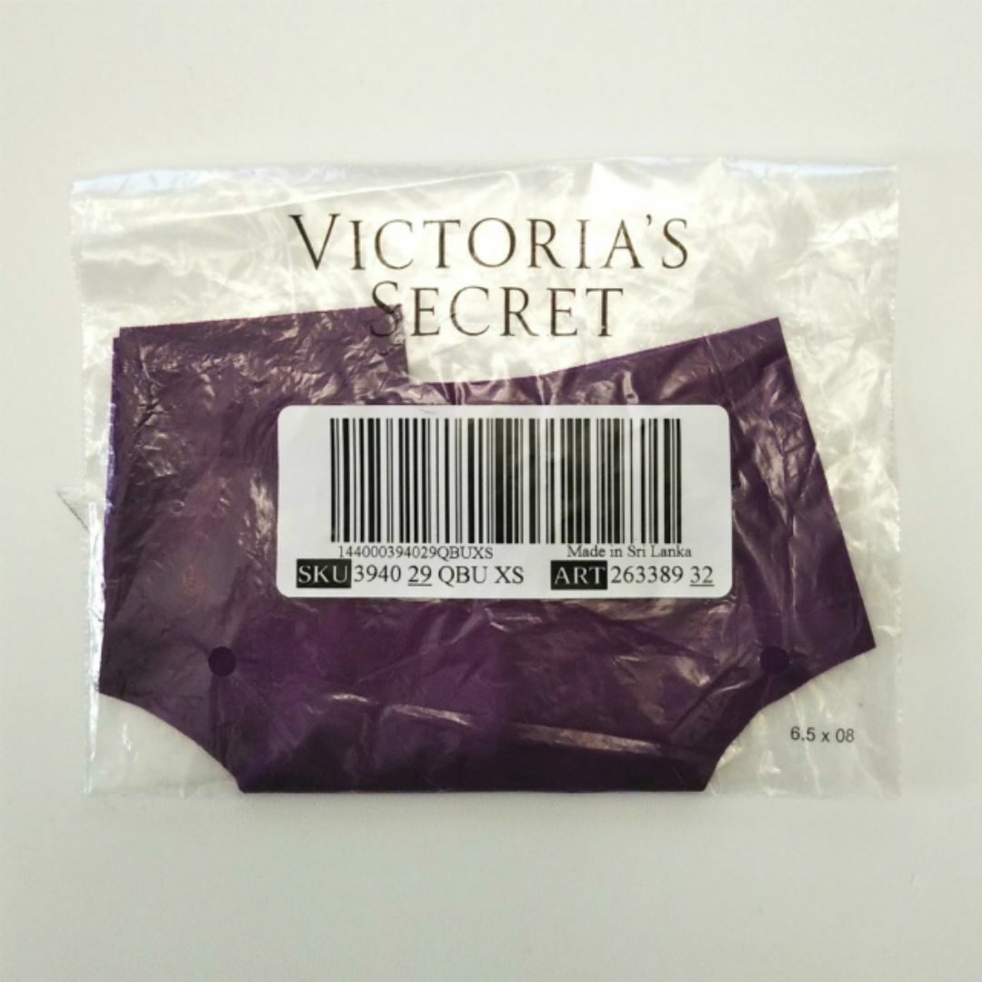 Victoria's Secret(ヴィクトリアズシークレット)のVICTORIA'S SECRET ノーショーソング XS Tバック 紫 レディースの下着/アンダーウェア(ショーツ)の商品写真