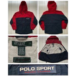 ポロラルフローレン(POLO RALPH LAUREN)の90s POLO SPORT ポロスポーツ ラルフローレン マウンテンパーカー (ジャケット/上着)