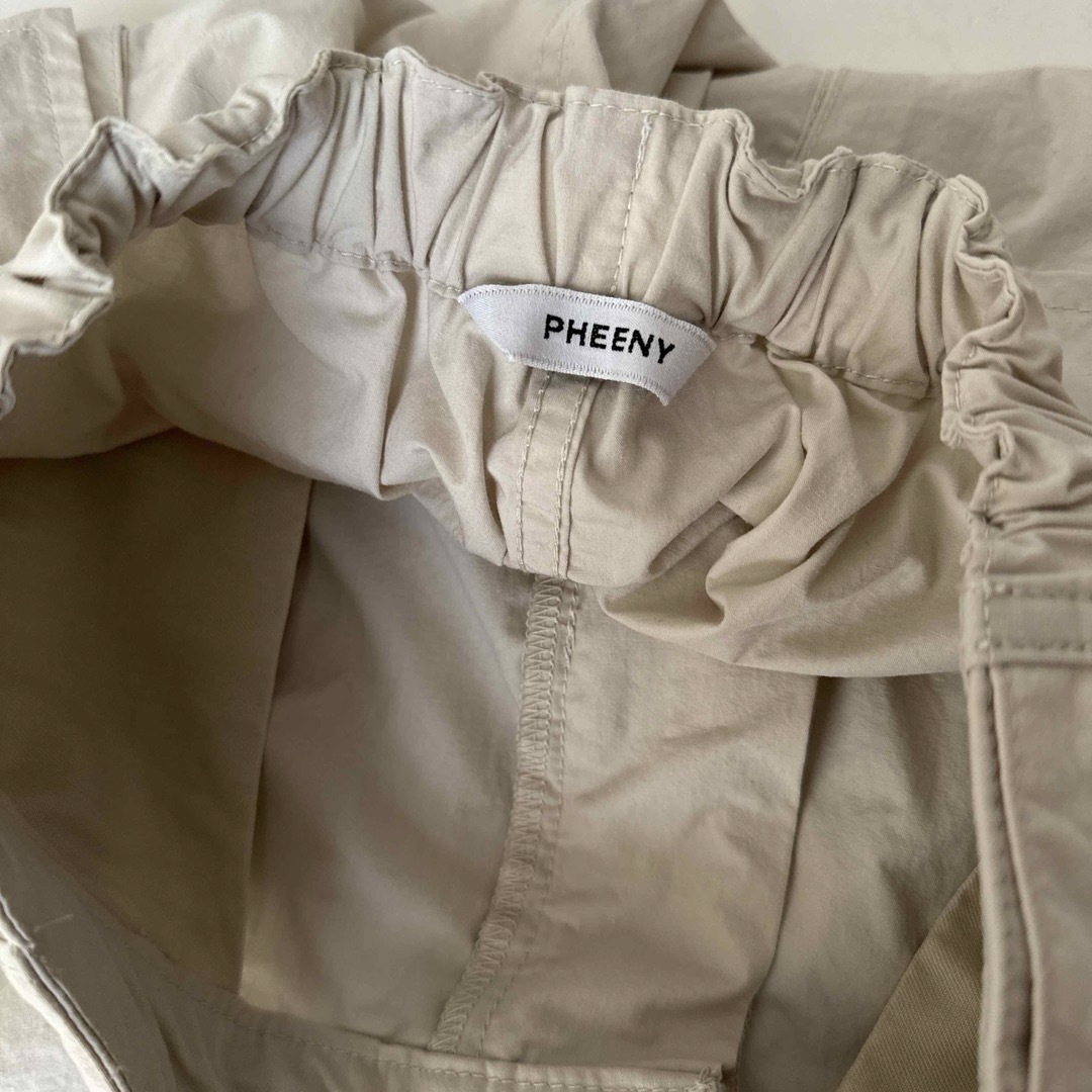 PHEENY(フィーニー)のPHEENY ミリタリーパンツ　ベージュ レディースのパンツ(カジュアルパンツ)の商品写真