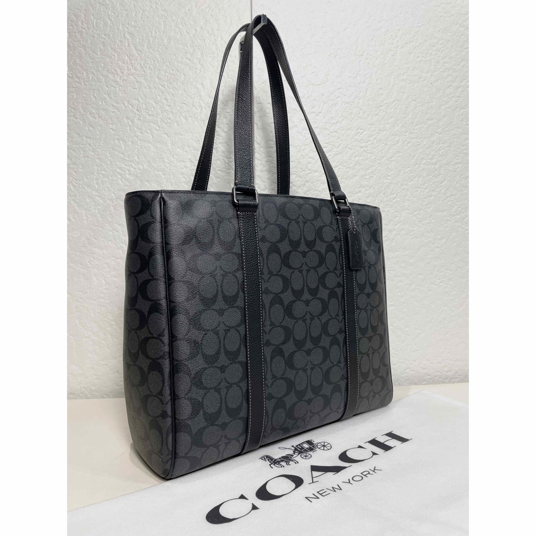 COACH(コーチ)の【極美品】定価10.4万円　コーチ　メンテ済み　ビジネス　バッグ　レザー　279 メンズのバッグ(ビジネスバッグ)の商品写真