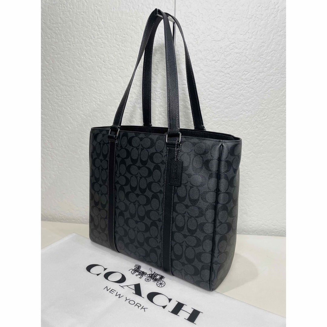 COACH(コーチ)の【極美品】定価10.4万円　コーチ　メンテ済み　ビジネス　バッグ　レザー　279 メンズのバッグ(ビジネスバッグ)の商品写真