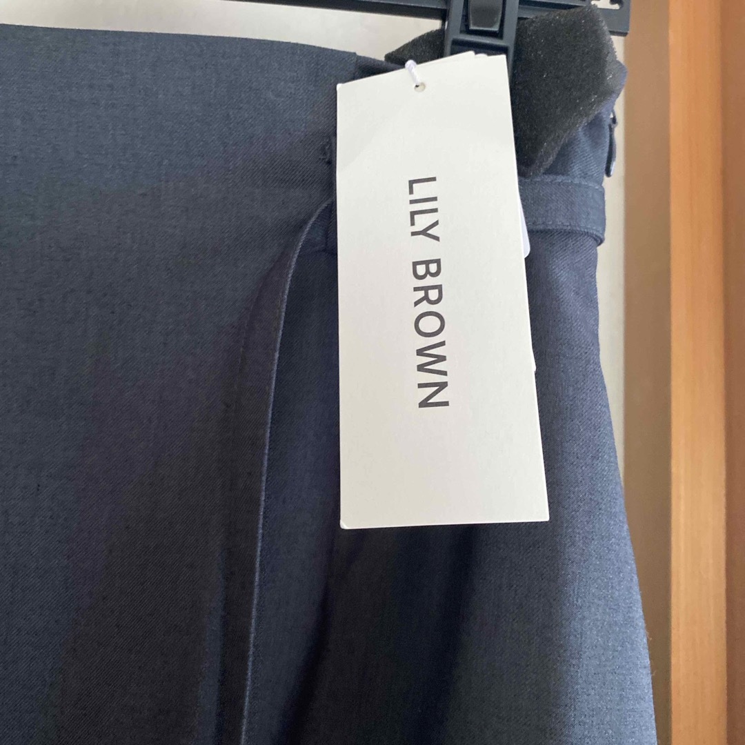 Lily Brown(リリーブラウン)のシアードッキングタイトスカート レディースのスカート(ロングスカート)の商品写真