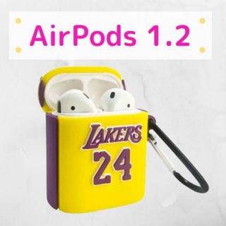 訳あり 在庫限定価格 レイカーズ モチーフ Airpods ケース LAKERS