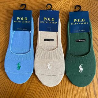 ポロラルフローレン(POLO RALPH LAUREN)の新品★ポロラルフローレン★靴下★レディース★3足セット(ソックス)