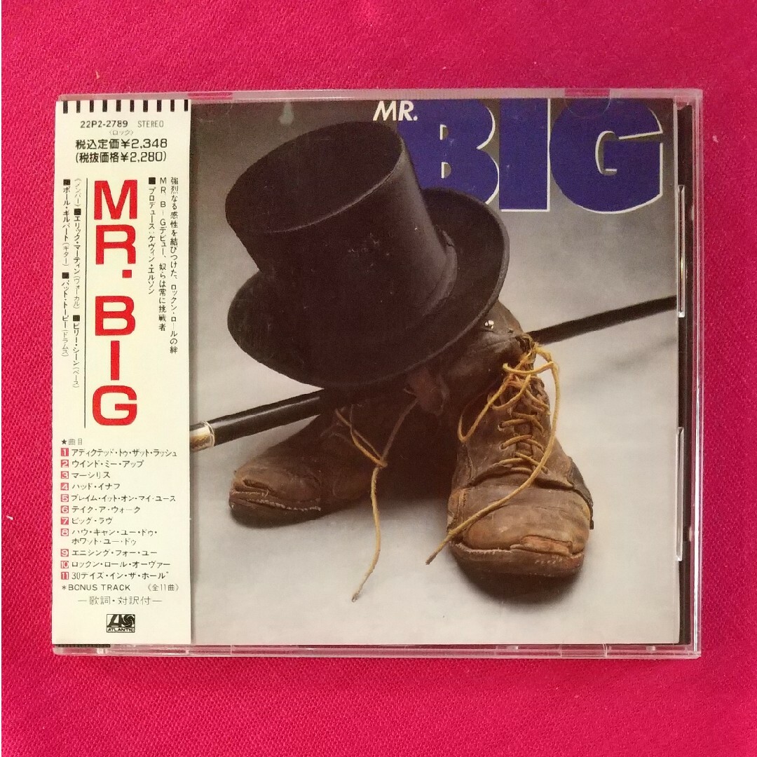 MR.BIG／ミスター・ビッグ エンタメ/ホビーのCD(ポップス/ロック(洋楽))の商品写真