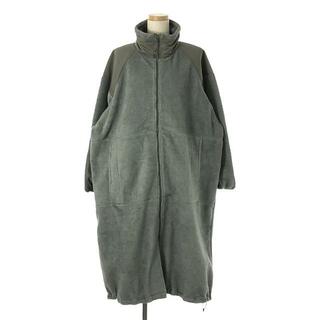 ハイク(HYKE)のHYKE / ハイク | 2023AW | FLEECE COAT / フリース オーバーコート | 1/S | カーキ | レディース(その他)