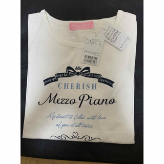 メゾピアノ(mezzo piano)の[美品] メゾピアノ新品タグ付き長袖Tシャツ165(Tシャツ/カットソー)