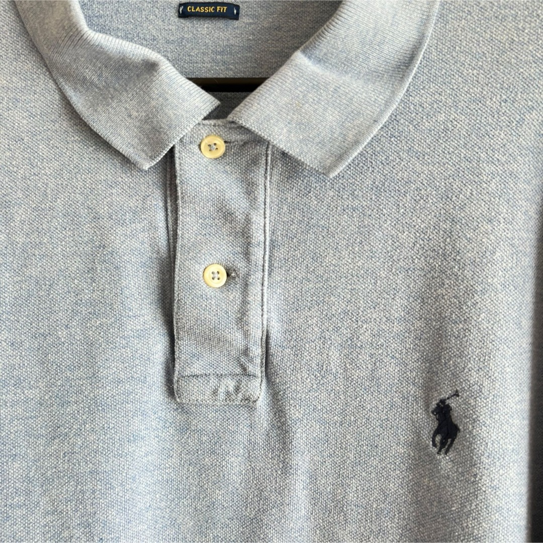 POLO RALPH LAUREN(ポロラルフローレン)のラルフローレン ポロシャツ 青系 半袖 XL Polo Ralph Lauren メンズのトップス(ポロシャツ)の商品写真