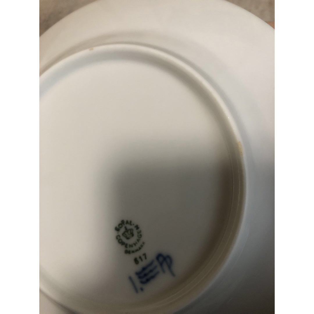 ROYAL COPENHAGEN(ロイヤルコペンハーゲン)のロイヤルコペンハーゲン　カップ&ソーサー   ケーキ皿 インテリア/住まい/日用品のキッチン/食器(食器)の商品写真