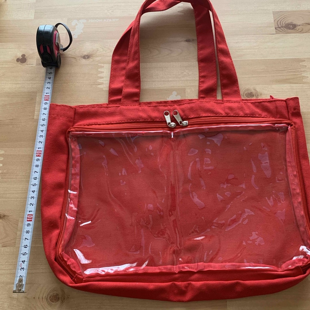 痛バッグ赤、トートバッグ レディースのバッグ(トートバッグ)の商品写真