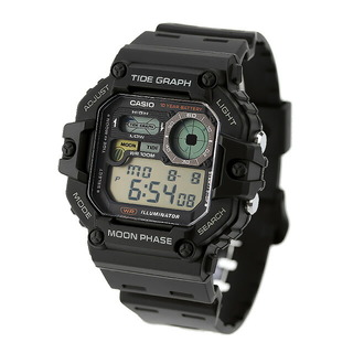 カシオ(CASIO)の【新品】カシオ CASIO 腕時計 メンズ WS-1700H-1AVDF クオーツ 液晶xブラック デジタル表示(腕時計(アナログ))
