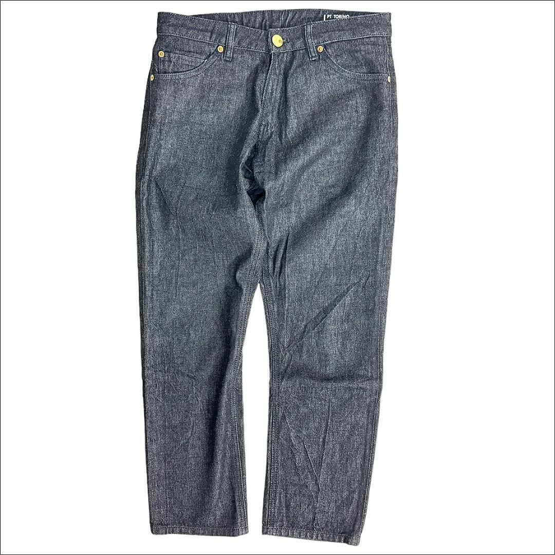 PT05(ピーティーゼロチンクエ)のJ7413美品PTtorinoDENIM22SSワイドテーパードシルエットデニム メンズのパンツ(デニム/ジーンズ)の商品写真