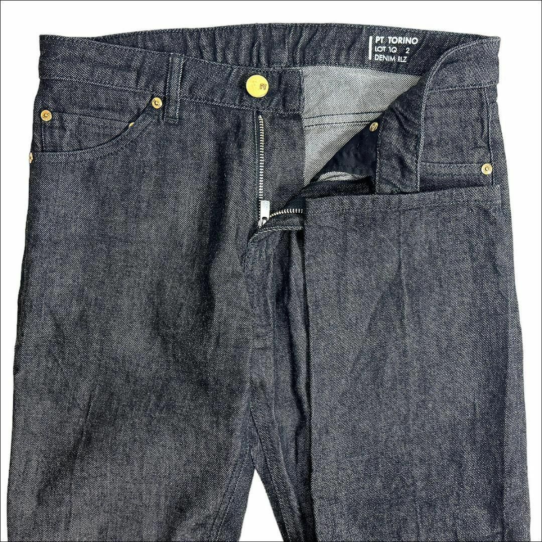 PT05(ピーティーゼロチンクエ)のJ7413美品PTtorinoDENIM22SSワイドテーパードシルエットデニム メンズのパンツ(デニム/ジーンズ)の商品写真