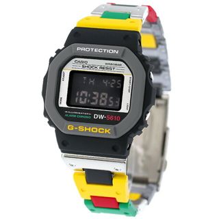 カシオ(CASIO)の【新品】カシオ CASIO G-SHOCK 腕時計 メンズ DW-5610MT-1DR Gショック デジタル 5600シリーズ クオーツ ブラックxマルチカラー デジタル表示(腕時計(アナログ))