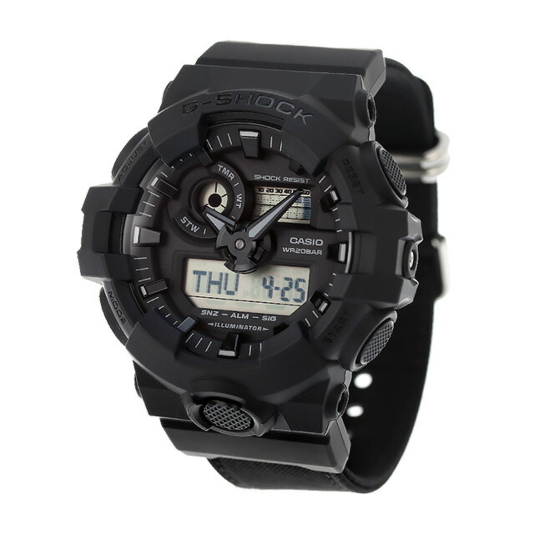 CASIO(カシオ)の【新品】カシオ CASIO G-SHOCK 腕時計 メンズ GA-700BCE-1ADR Gショック アナログデジタル GA-700シリーズ クオーツ 液晶xブラック アナデジ表示 メンズの時計(腕時計(アナログ))の商品写真