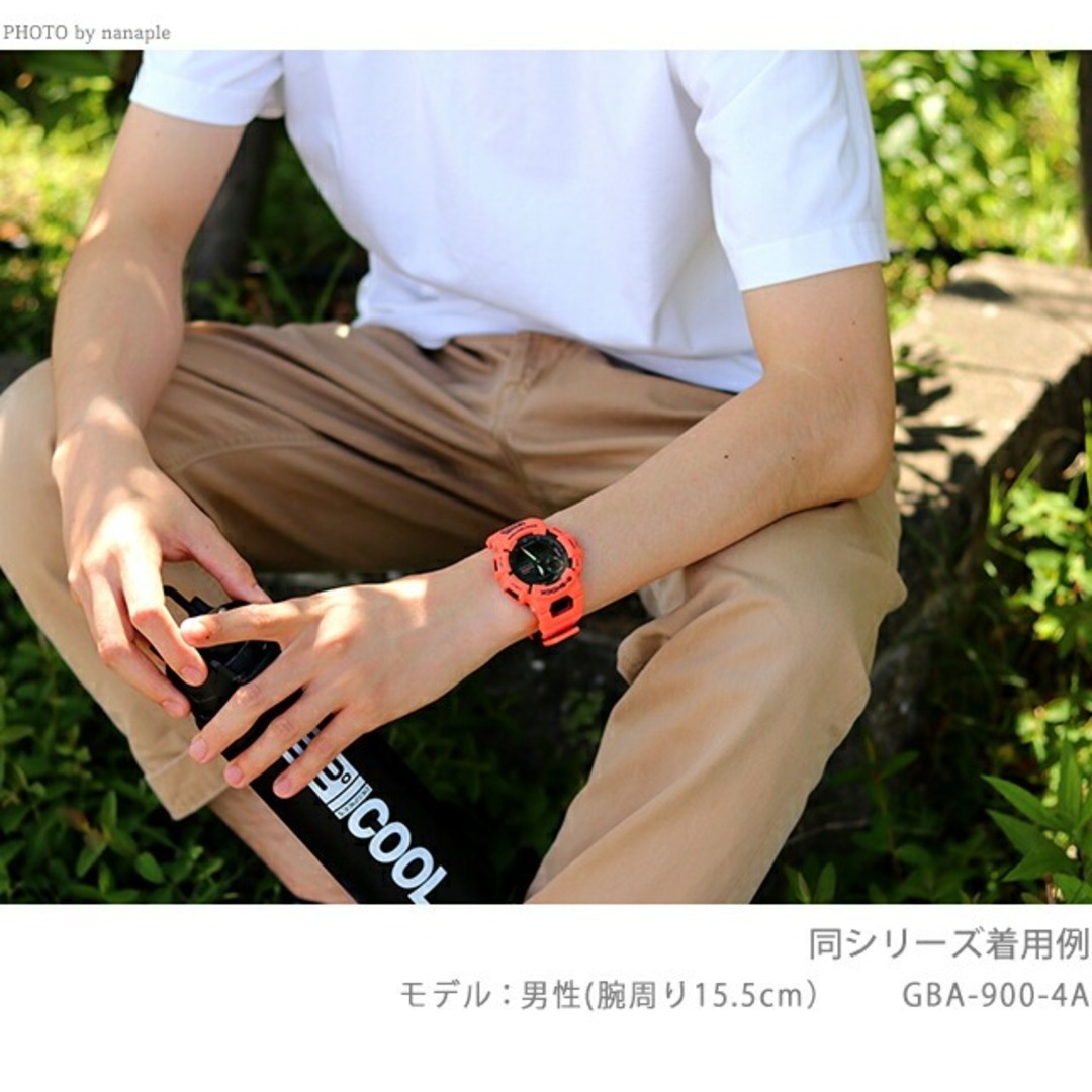 CASIO(カシオ)の【新品】カシオ CASIO G-SHOCK 腕時計 メンズ GBA-900-1A6DR Gショック アナログデジタル GBA-900シリーズ クオーツ ブラックxブラック アナデジ表示 メンズの時計(腕時計(アナログ))の商品写真