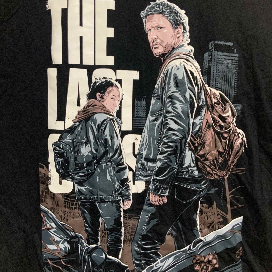 ザ ラストオブアス　Tシャツ　XXL サイズ　The Last of Us メンズのトップス(Tシャツ/カットソー(半袖/袖なし))の商品写真