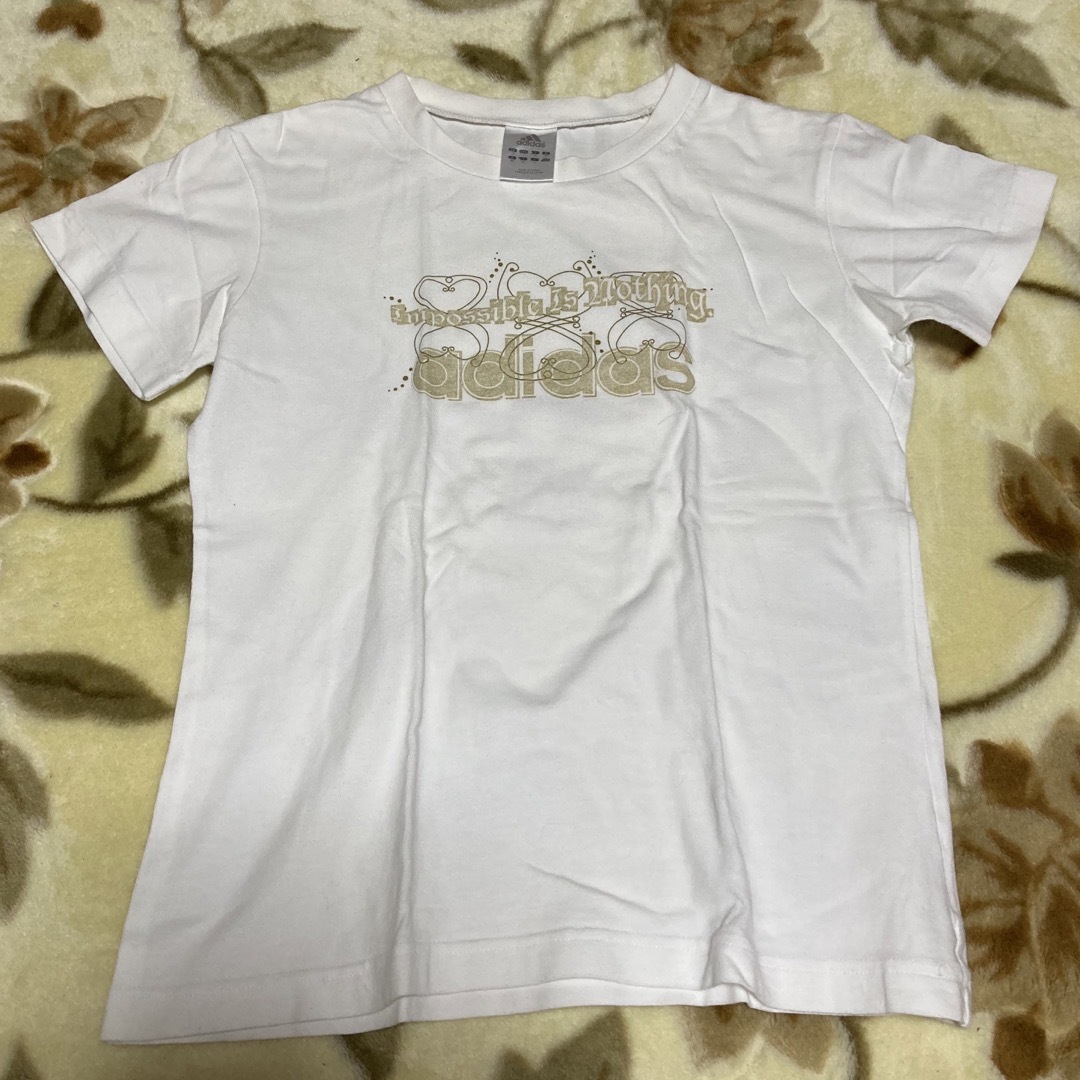 adidas(アディダス)のadidas レディース　Tシャツ　Lサイズ レディースのトップス(Tシャツ(半袖/袖なし))の商品写真