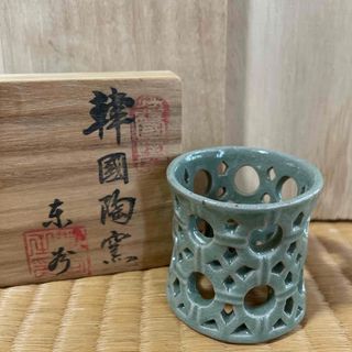 茶道具　蓋置(陶芸)