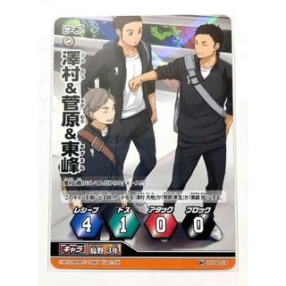 04-24 ハイキュー バボカ 4 澤村大地 菅原孝支 東峰旭 カード(カード)