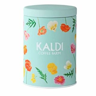 KALDI - カルディ 春のキャニスター缶 保存容器 密閉容器 防湿容器 KALDI 