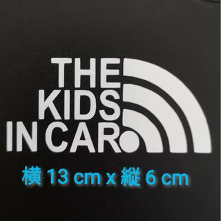 THE KIDS IN CAR 子供 乗ってます キッズ シール ステッカー(車外アクセサリ)