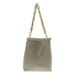 ドゥーズィエムクラス(DEUXIEME CLASSE)のDeuxieme Classe / ドゥーズィエムクラス | CELERI Medium Pouch クラッチ バッグ | ホワイト/ゴールド | レディース(トートバッグ)