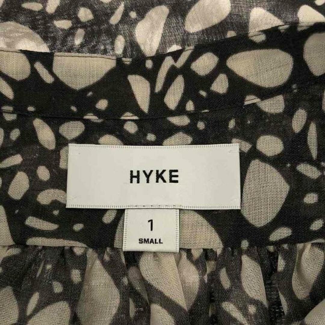 HYKE(ハイク)のHYKE / ハイク | 2023SS | PEBBLE PRINTED BLOUSE ペブルプリントブラウス | 1 | クリーム | レディース レディースのトップス(シャツ/ブラウス(長袖/七分))の商品写真