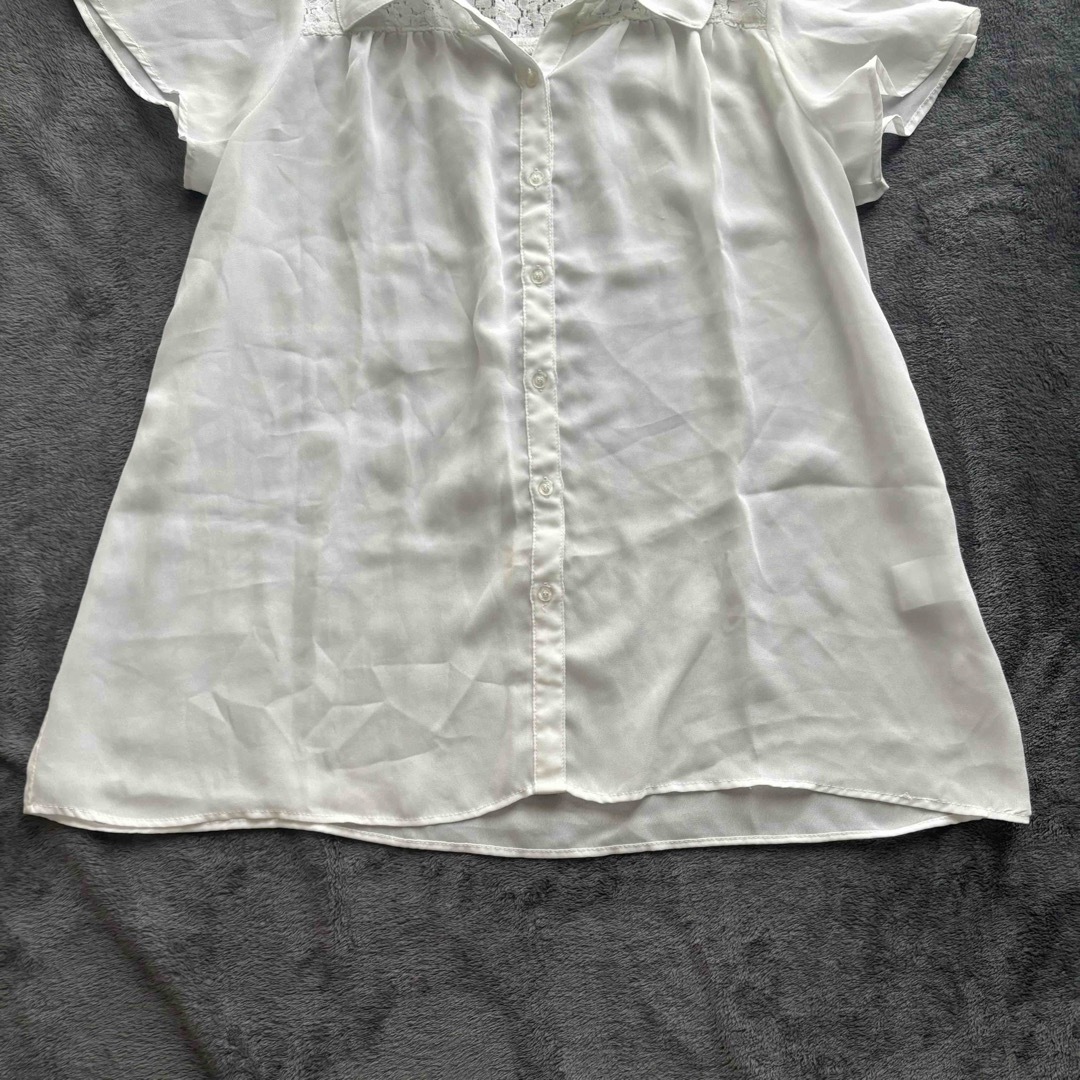 HONEYS(ハニーズ)のレースシャツ レディースのトップス(シャツ/ブラウス(半袖/袖なし))の商品写真