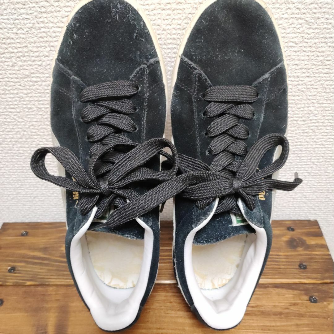 PUMA SUEDE BLACK　黒　24.0cm メンズの靴/シューズ(スニーカー)の商品写真