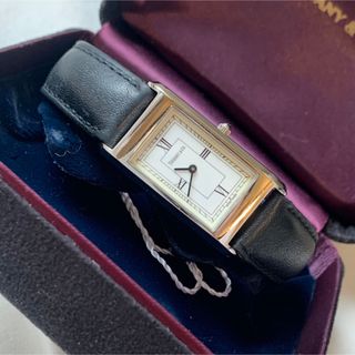 Tiffany & Co. - 箱付き【新品電池】Tiffany ポートフォリオ/動作良好 Tiffany & Co. - 箱付き【新品電池】Tiffany ポートフォリオ/動作良好