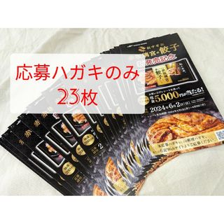 懸賞応募【マルハニチロ】赤坂璃宮の餃子 新発売記念キャンペーン　応募ハガキ23枚(その他)