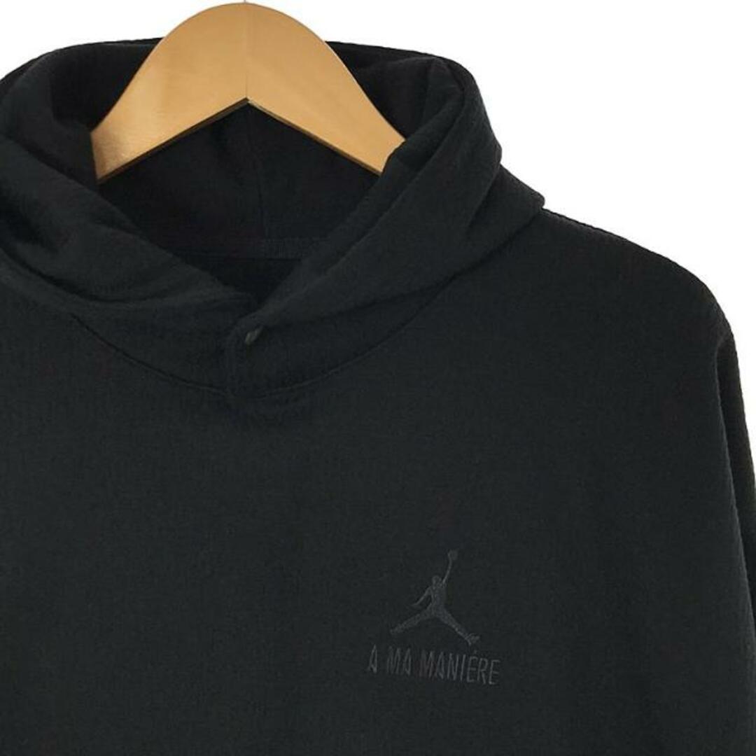 NIKE(ナイキ)のNIKE / ナイキ | × A Ma Maniere JORDAN BRAND M J AMM JACQUARD HOODIE / ジャカード スウェット フーディ | L | ブラック | メンズ メンズのトップス(スウェット)の商品写真