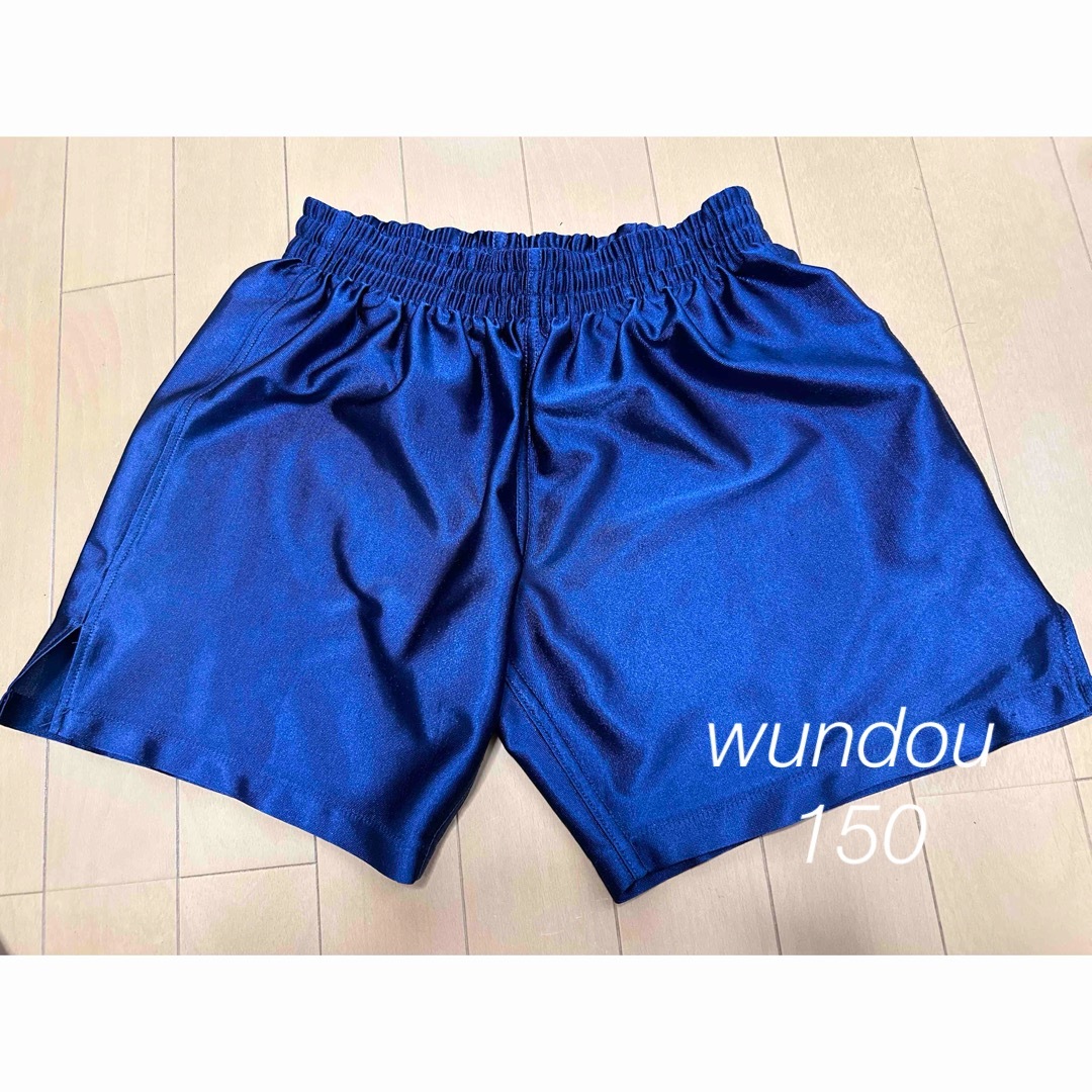 wundou(ウンドウ)のwundou サッカー　ハーフパンツ ネイビー150 スポーツ/アウトドアのサッカー/フットサル(ウェア)の商品写真