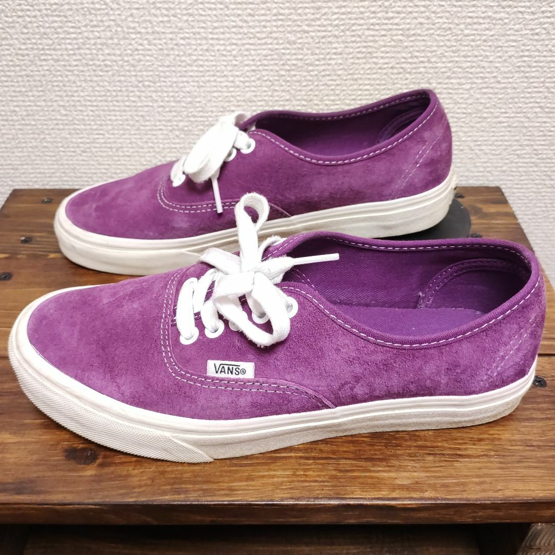 VANS  オーセンティック パープル　25.0cm レディースの靴/シューズ(スニーカー)の商品写真