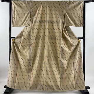 紬 身丈164cm 裄丈64cm 正絹 美品 秀品 【中古】(着物)