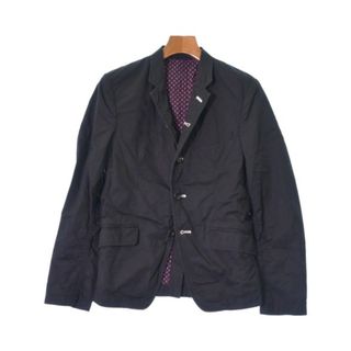 コムデギャルソンオム(COMME des GARCONS HOMME)のCOMME des GARCONS HOMME カジュアルジャケット XS 黒 【古着】【中古】(テーラードジャケット)