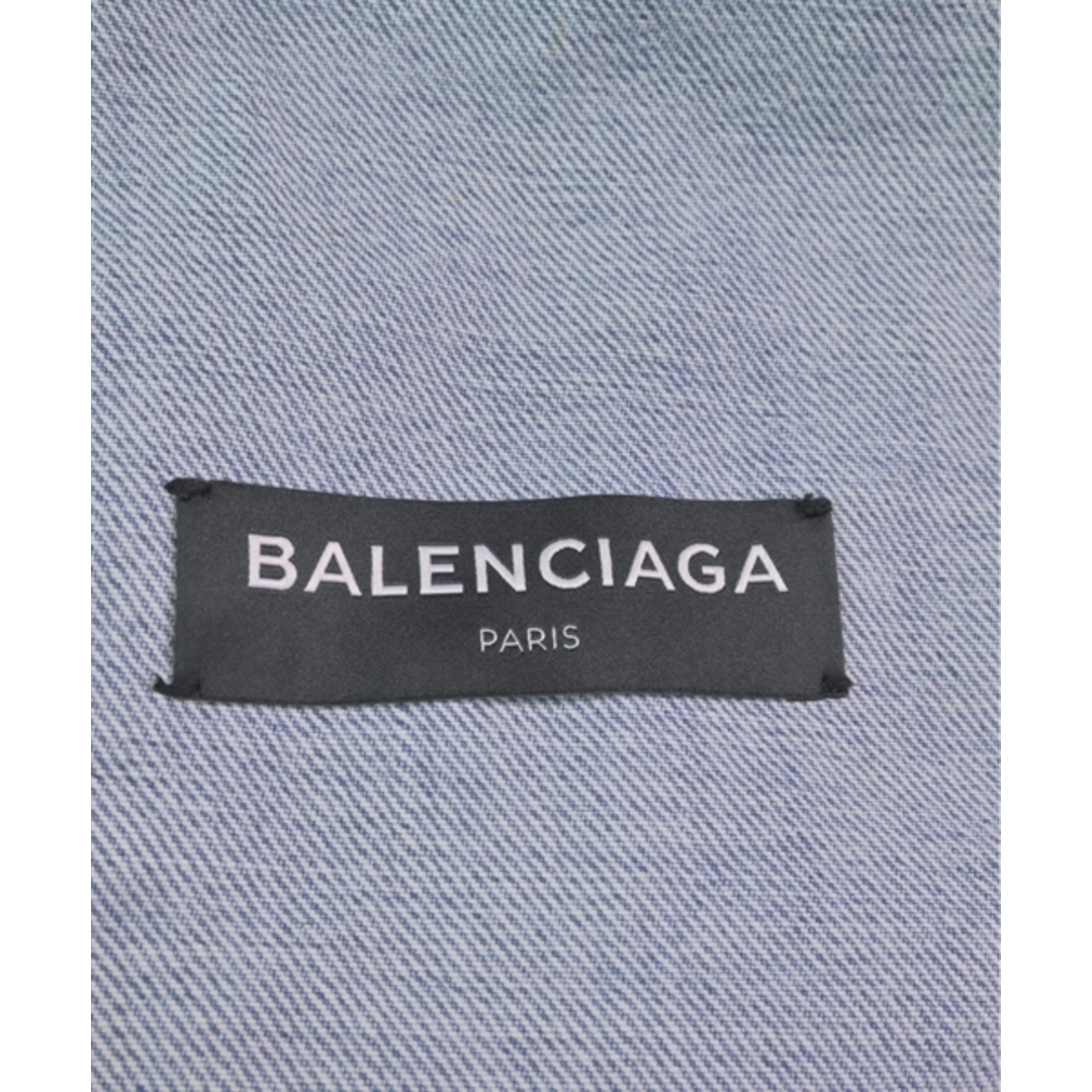 Balenciaga(バレンシアガ)のBALENCIAGA デニムジャケット 46(M位) 青系(デニム) 【古着】【中古】 メンズのジャケット/アウター(Gジャン/デニムジャケット)の商品写真