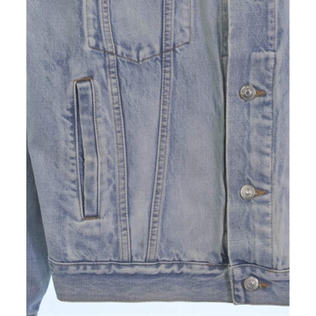 Balenciaga(バレンシアガ)のBALENCIAGA デニムジャケット 46(M位) 青系(デニム) 【古着】【中古】 メンズのジャケット/アウター(Gジャン/デニムジャケット)の商品写真