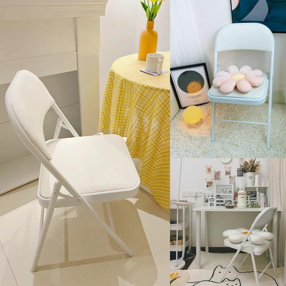 KAIHAOWIN パイプ椅子 折りたたみチェア ミーティングチェア 会議椅子  インテリア/住まい/日用品のオフィス家具(オフィスチェア)の商品写真