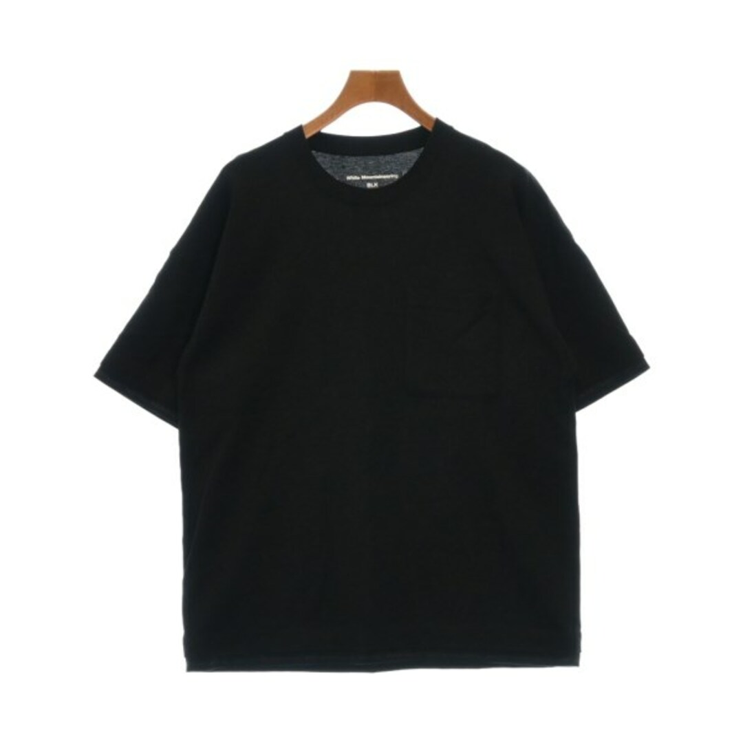 WHITE MOUNTAINEERING(ホワイトマウンテニアリング)のWhite Mountaineering Tシャツ・カットソー 2(M位) 黒 【古着】【中古】 メンズのトップス(Tシャツ/カットソー(半袖/袖なし))の商品写真