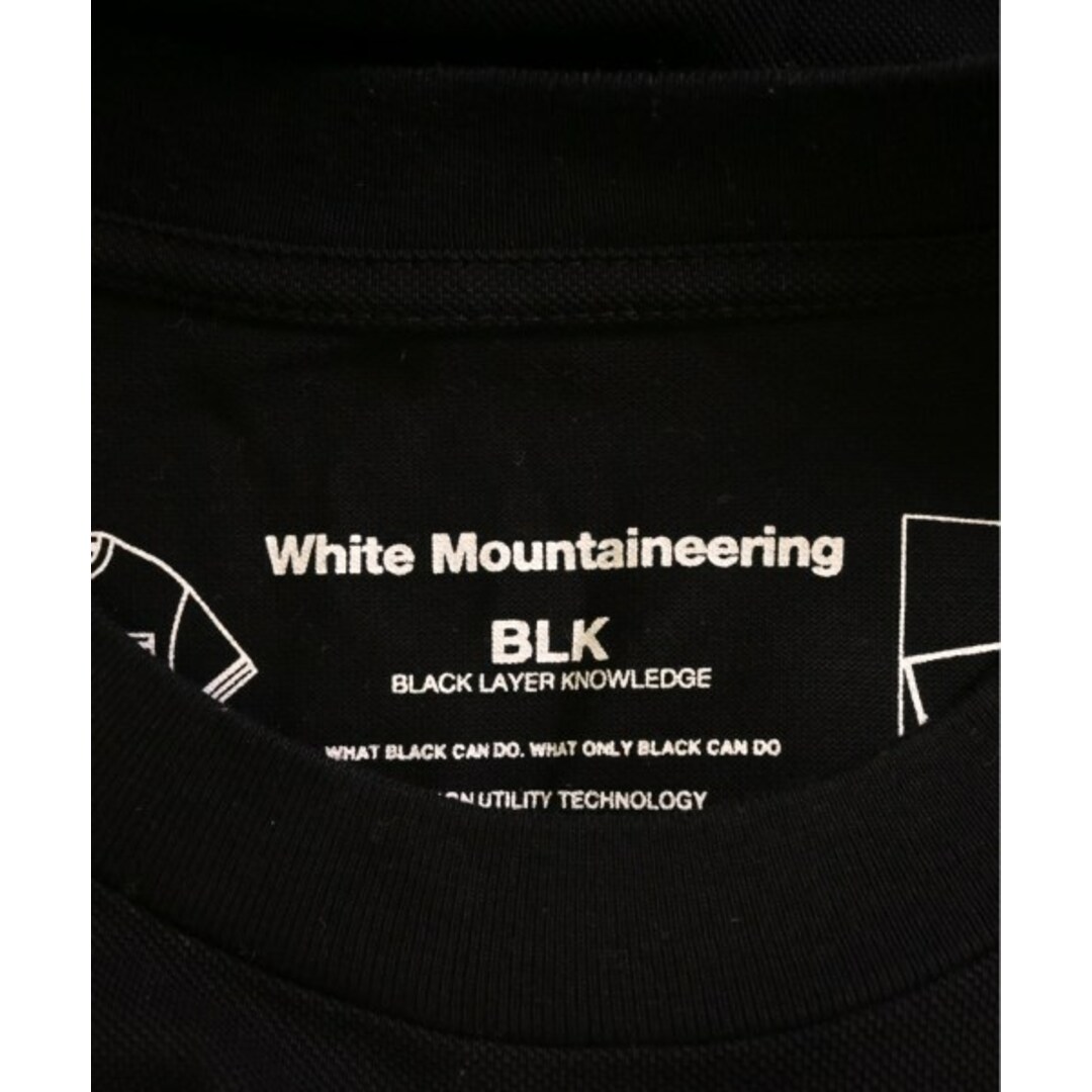 WHITE MOUNTAINEERING(ホワイトマウンテニアリング)のWhite Mountaineering Tシャツ・カットソー 2(M位) 黒 【古着】【中古】 メンズのトップス(Tシャツ/カットソー(半袖/袖なし))の商品写真