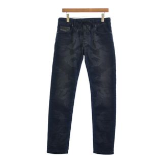 ディーゼル(DIESEL)のDIESEL ディーゼル デニムパンツ 30(M位) 紺xグレー(迷彩) 【古着】【中古】(デニム/ジーンズ)