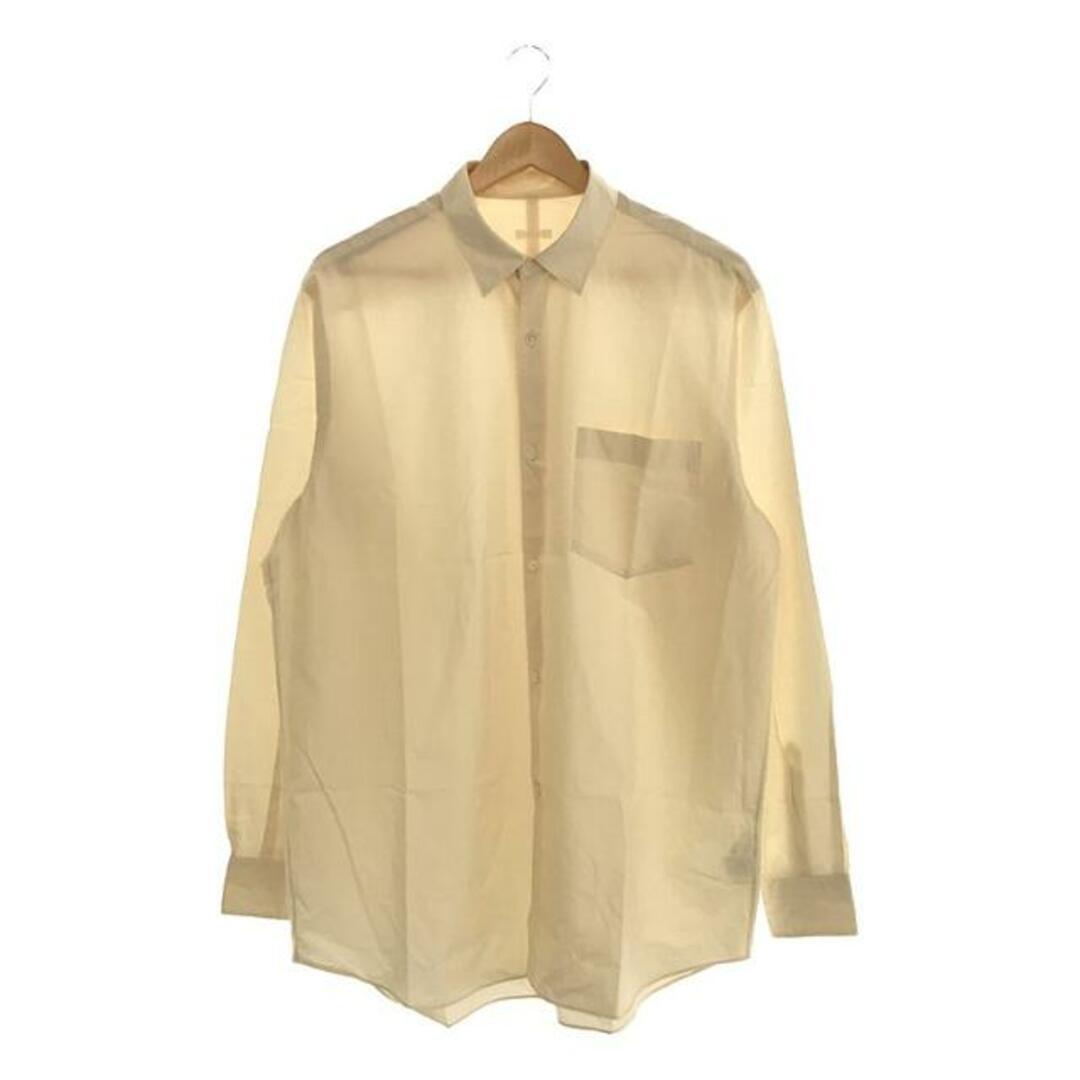 COMOLI(コモリ)のCOMOLI / コモリ | コモリシャツ / P01-02001 | 3 | ECRU | メンズ メンズのトップス(Tシャツ/カットソー(七分/長袖))の商品写真