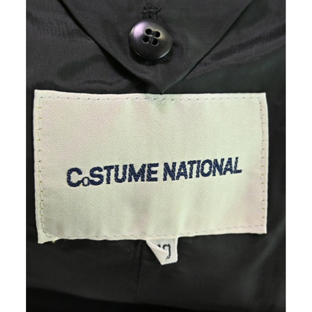 CoSTUME NATIONAL(コスチュームナショナル)のCoSTUME NATIONAL カジュアルジャケット 40(M位) 黒 【古着】【中古】 レディースのジャケット/アウター(テーラードジャケット)の商品写真