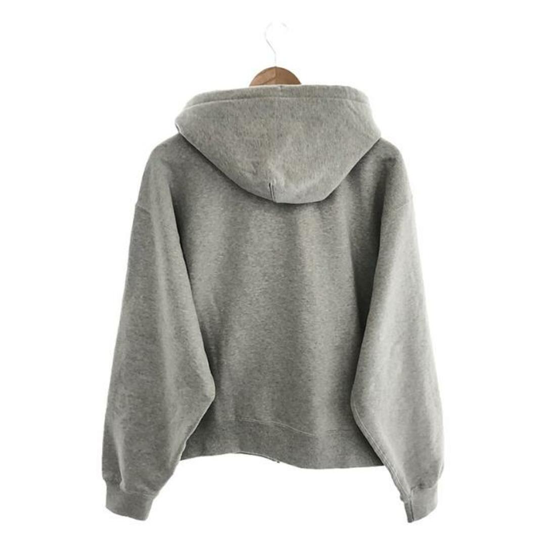 NIKE(ナイキ)の【美品】  NIKE / ナイキ | × STUSSY / ステューシー U Nrg F Fz Flc Hoodie / フルジップ フリース スウェットフーディ | S | グレー | メンズ メンズのトップス(スウェット)の商品写真