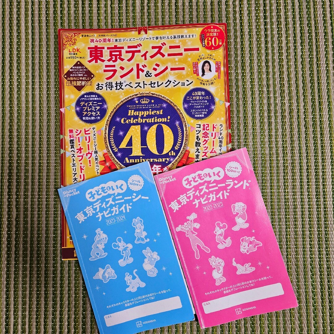 2022-2023東京ディズニーランド＆シー　ガイドブック エンタメ/ホビーの本(地図/旅行ガイド)の商品写真