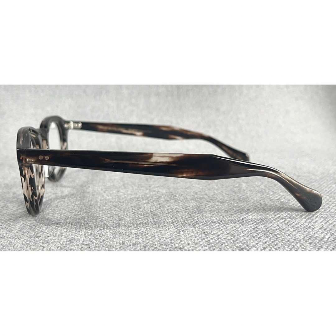 新品未使用「NOVA HAND MADE ITEM」ウェリントン H4028-3 メンズのファッション小物(サングラス/メガネ)の商品写真